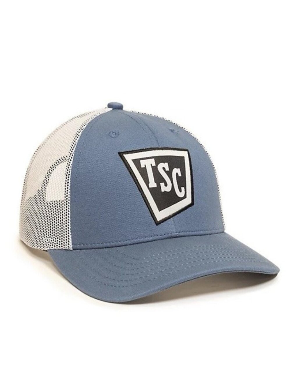 Tractor Supply TSC Snapback Trucker Cap~One Size~Blue White Mesh Back Hat L10 48